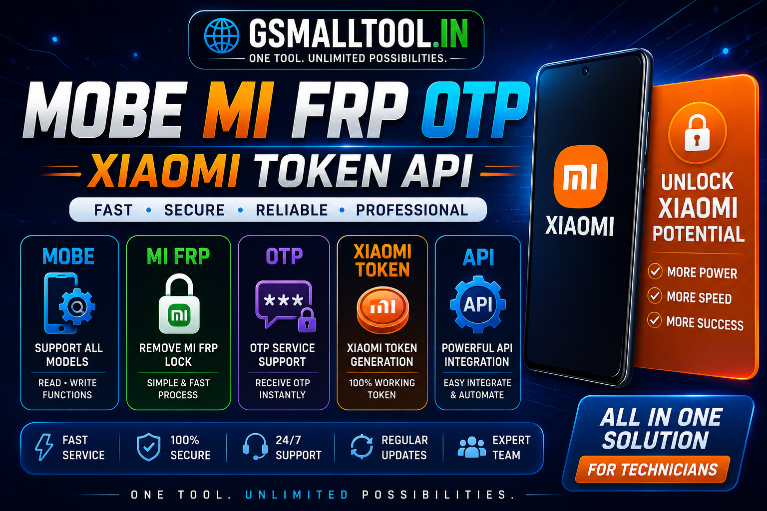 Mobe Mi Frp OTP Xiaomi Token API 