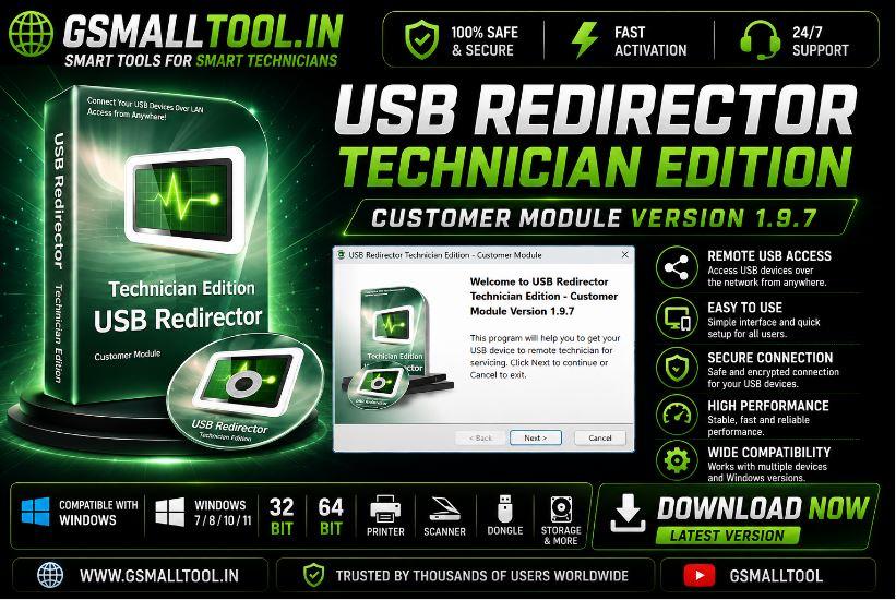 Usb197 / Usb redirector technician edition FREE