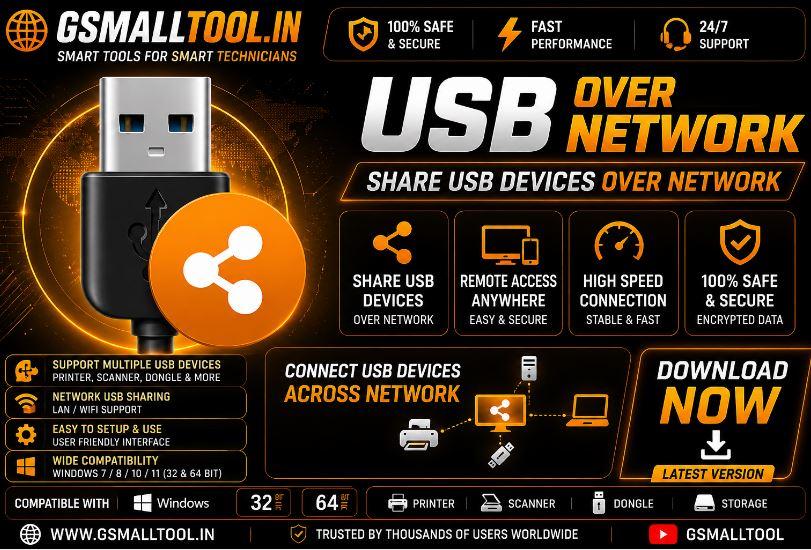 USB over network trial Reset