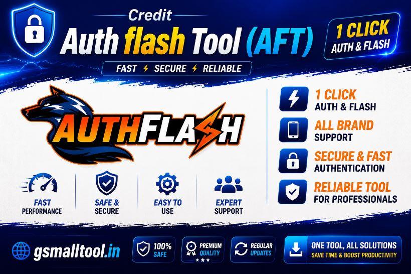 Auth Flash Pro Tool ( AFT PRO ) [FLASH & EFS & FRP & FASTBOOT TO EDL] Existing Account Credit