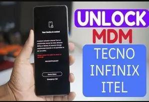 Tecno / iTel / Infinix ONLY MDM Remove Permanent Unlock By Imei Lock Pic Instant to 72 Hours - Direct sources