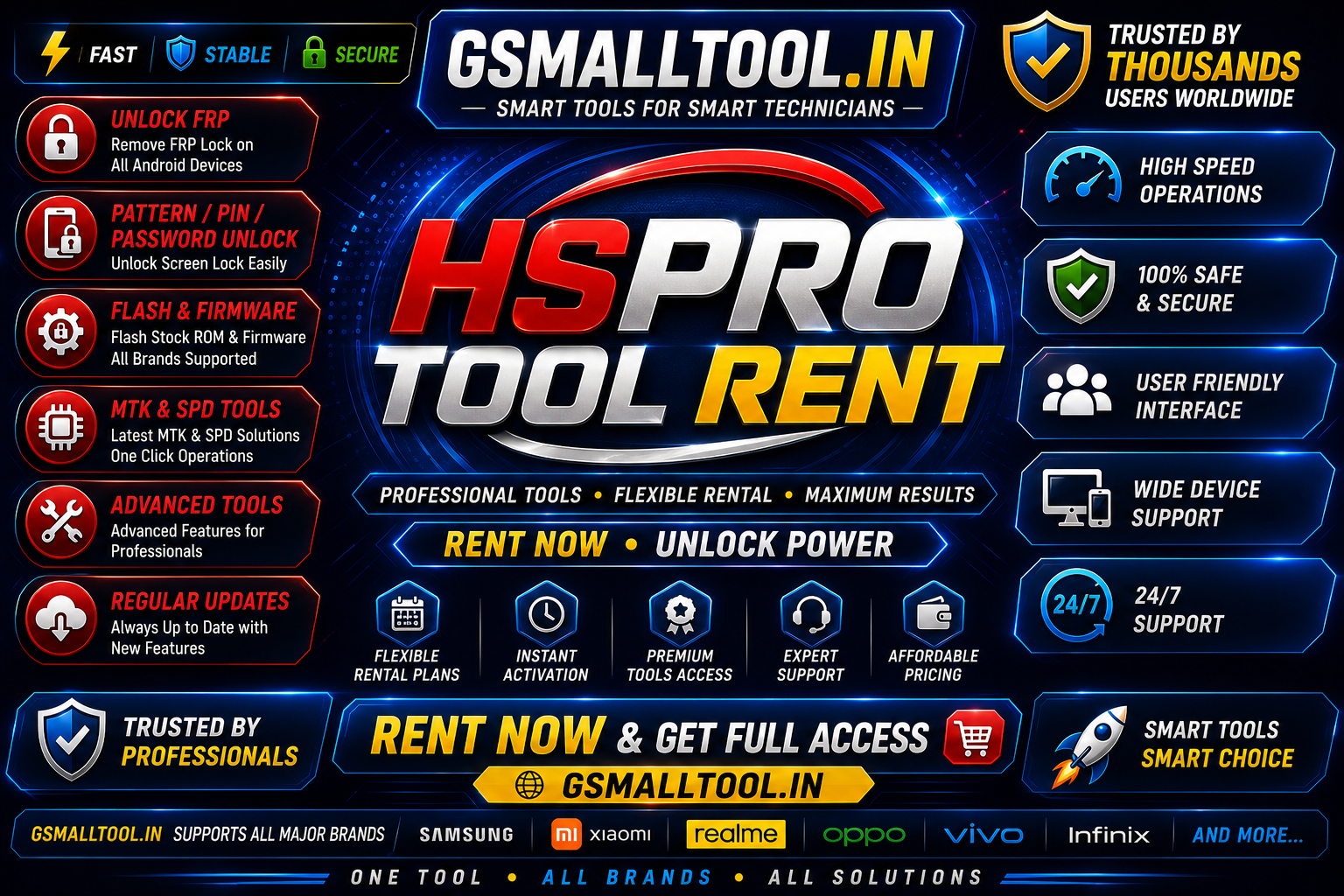 HSPRO TOOL RENT { Auto Username  Password  [Time:  6 Hours }