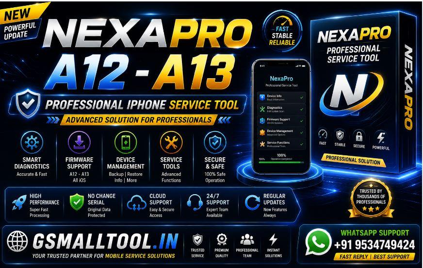 NexaPro Bypass Hello A12 - A13 No Change Serial 