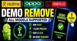 Realme Oppo Oneplus DEMO Remove All Model adb mode 1 Click