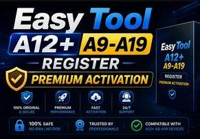 Easy Tool   A12 A9-A19  register - Premium Activation